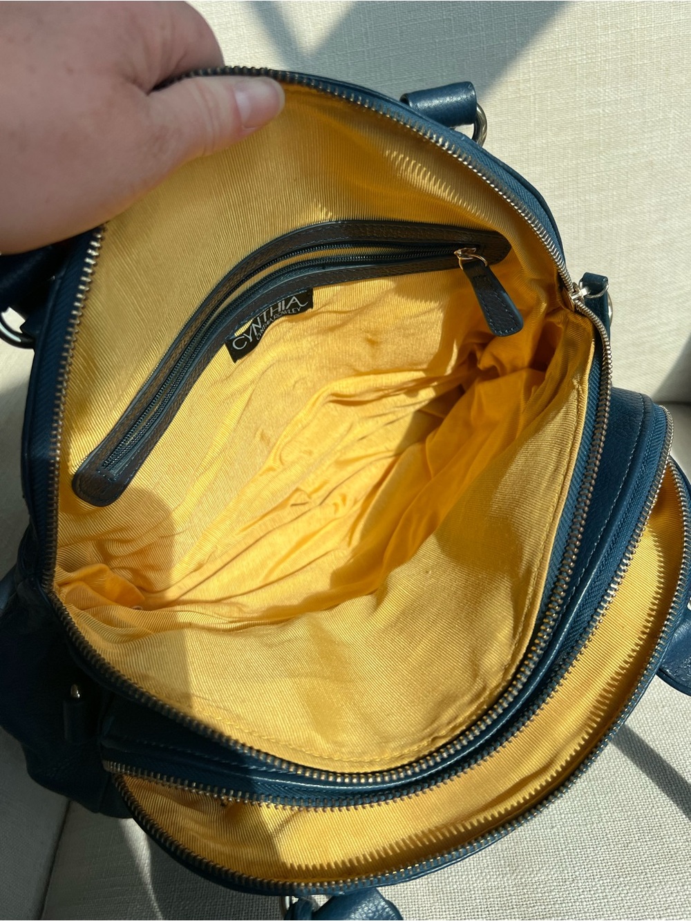 Navy Blue Purse - Picture 4 of 10